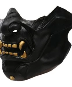 New Cosplaysky Ghost Of Tsushima Latex Face Cover Halloween Cosplay Accessories