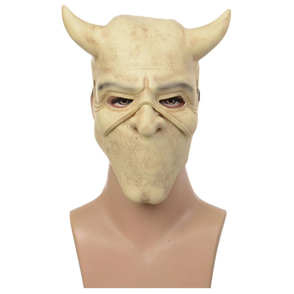 Fandomsky The Black Phone The Grabber Mask Cosplay Latex Masks HalloweenCostume Props 4 Fandomsky The Black Phone The Grabber Mask Cosplay Latex Masks HalloweenCostume Props