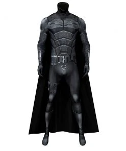 Fandomsky Batman Bruce Wayne Cosplay Costume Jumpsuit Cloak Outfits Halloween Carnival Suit