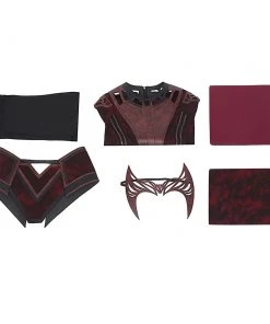 Viele Kostüme Doctor Strange In The Multiverse Of Madness - Scarlet Witch Wanda Cosplay Costumes Cloak Outfits