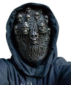 New Cosplaysky New Arrivals Alloy Skeleton Mask Cosplay Helmet Halloween Party Costume Props