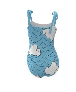 Fandomsky Demon Slayer Kamado Tanjirou Swimwear Cosplay Costume Swimsuit Outfits New Arrivals
