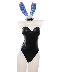 NewCosplay New Arrivals League Of Legends LOL KDA Agony‘s Embrace Evelynn Bunny Girl Jumpsuit Outfits Halloween Carnival Suit Cosplay Costume