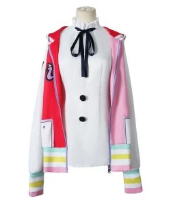 Fandomsky One Piece Film Red 2022 UTA Cosplay Costume Dress Coat Accessories Outfits Halloween Carnival Suit New Arrivals