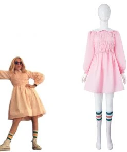 Cossky New Arrivals Stranger Things Season 1 Eleven/11 Cosplay Costume Dress Outfits Halloween Carnival Suit