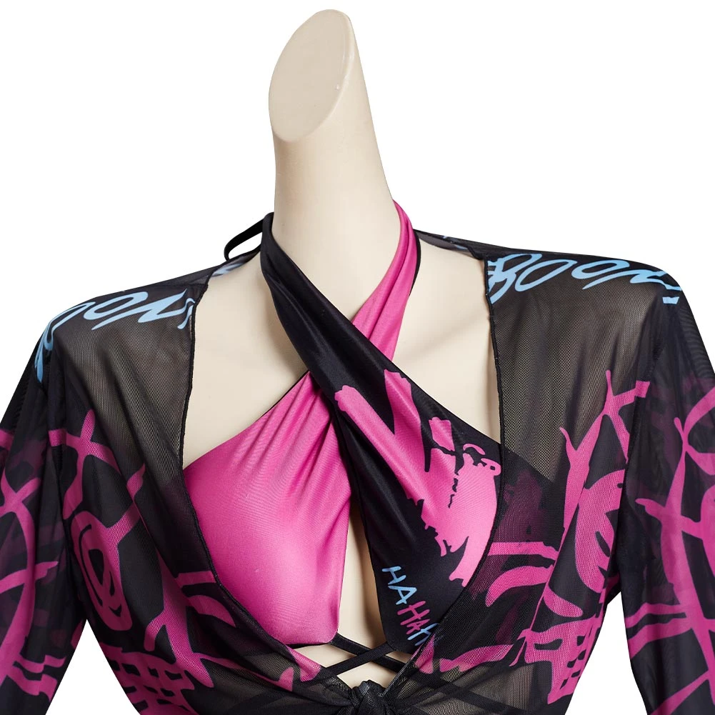 League Of Legends LoL Jinx Original Designers Top And Shorts Swimming Suit - Cossky® New Arrivals 10 League Of Legends LoL Jinx Original Designers Top And Shorts Swimming Suit - Cossky® New Arrivals