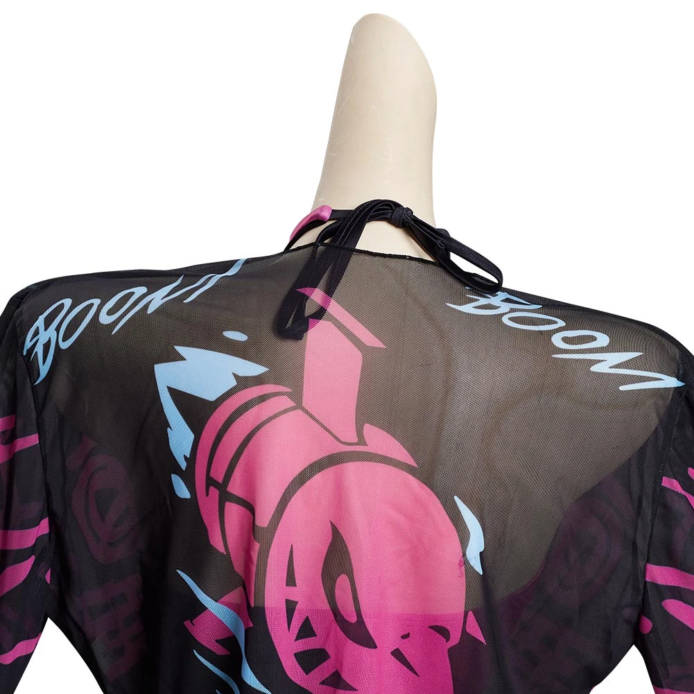League Of Legends LoL Jinx Original Designers Top And Shorts Swimming Suit - Cossky® New Arrivals 11 League Of Legends LoL Jinx Original Designers Top And Shorts Swimming Suit - Cossky® New Arrivals