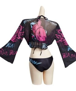 League Of Legends LoL Jinx Original Designers Top And Shorts Swimming Suit - Cossky® New Arrivals 18 League Of Legends LoL Jinx Original Designers Top And Shorts Swimming Suit - Cossky® New Arrivals