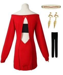 Cossky SPY×FAMILY Yor Forger Cosplay Costume Sweater Outfits Halloween Carnival Suit New Arrivals 12 Cossky SPY×FAMILY Yor Forger Cosplay Costume Sweater Outfits Halloween Carnival Suit New Arrivals