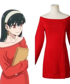 Cossky SPY×FAMILY Yor Forger Cosplay Costume Sweater Outfits Halloween Carnival Suit New Arrivals 14 Cossky SPY×FAMILY Yor Forger Cosplay Costume Sweater Outfits Halloween Carnival Suit New Arrivals