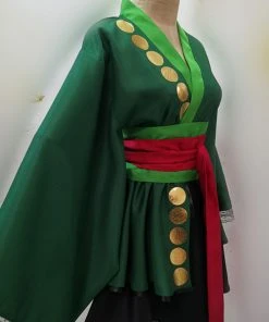 NewCossky New Arrivals One Piece Roronoa Zoro Cosplay Costume Lolita Dress Outfits Halloween Carnival Suit