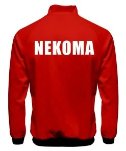 Fandombuy Anime Haikyuu!! Cosplay Jacket Nekoma High School Volleyball Club Sportswear Costumes Coat