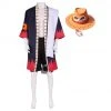 NewCossky New Arrivals One Piece Portgas·D· Ace Cosplay Costume Outfits Halloween Carnival Suit