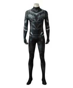 Cosplaygift New Arrivals Captain America: Civil War Black Panther T‘Challa Cosplay Costume Jumpsuit Outfits Halloween Carnival Suit