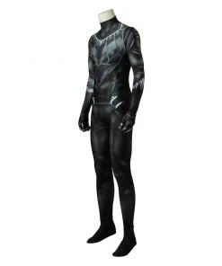 Cosplaygift New Arrivals Captain America: Civil War Black Panther T‘Challa Cosplay Costume Jumpsuit Outfits Halloween Carnival Suit