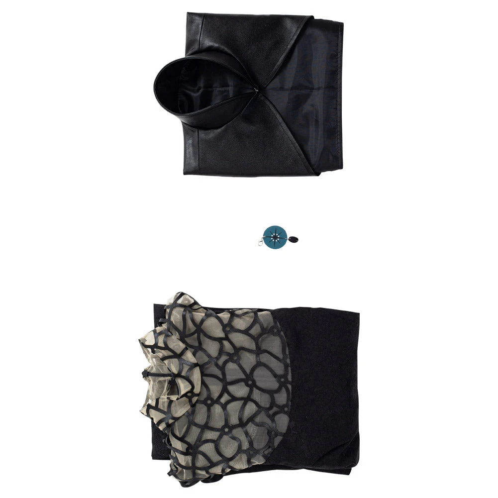 NewCosplay New Arrivals The Witcher Yennefer Party Black Long Dress Cosplay Costume 12 NewCosplay New Arrivals The Witcher Yennefer Party Black Long Dress Cosplay Costume