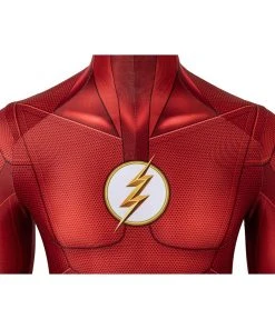 Fandomsky New Arrivals The Flash Season 6 Barry Allen Cosplay Costume Jumpsuit Outfits Halloween Carnival Suit