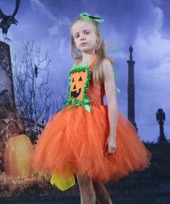 NewCosplay Kids Girls Pumpkin Pirate Cosplay Costume Accessory Bag Outfits Halloween Carnival Suit 17 NewCosplay Kids Girls Pumpkin Pirate Cosplay Costume Accessory Bag Outfits Halloween Carnival Suit