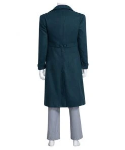 NewCosplay Fantastic Beasts: The Secrets Of Dumbledore 2022 Newt Scamander Cosplay Costume Outfits Halloween Carnival Suit