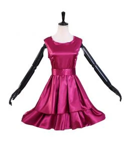 Viele Kostüme New Arrivals SPY×FAMILY Anya Forger Cosplay Costume Rose Red Dress Accessories Outfits
