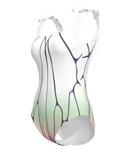 NewCosplay New Arrivals Demon Slayer Kochou Shinobu Swimwear Cosplay Costume Swimsuit Outfits