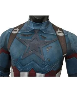 Viele Kostüme Captain America（Infinity War）Steven Rogers Cosplay Costume Jumpsuit Outfits Halloween Carnival Suit New Arrivals