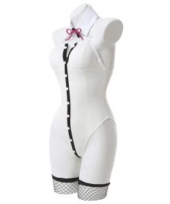 NewCosplay DanganRonpa 2 Nanami ChiaKi Bunny Girl Cosplay Jumpsuit Women Sexy Bodysuit Halloween Party Romper Cosplay Costume New Arrivals