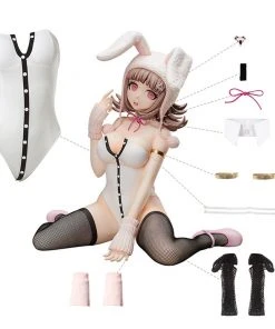 NewCosplay DanganRonpa 2 Nanami ChiaKi Bunny Girl Cosplay Jumpsuit Women Sexy Bodysuit Halloween Party Romper Cosplay Costume New Arrivals