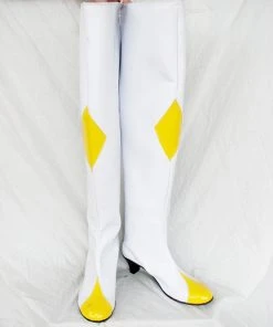 NewCosplay Code Geass: Lelouch Of The Rebellion White Cosplay Boots