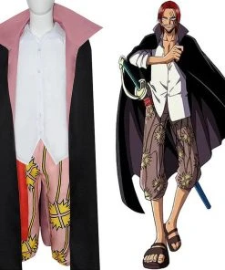 INSWEAR One Piece Shanks Cosplay Costume Outfits Halloween Carnival Suit 10 INSWEAR One Piece Shanks Cosplay Costume Outfits Halloween Carnival Suit