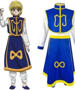 Fansholiday New Arrivals Hunter X Hunter Kurapika Cosplay Costume Outfits Halloween Carnival Suit