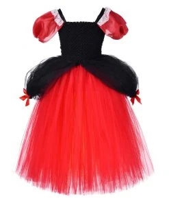 Fandomsky Kids Girls Alice In Wonderland The Red Queen Cosplay Costume Mesh Dress Outfits Halloween Carnival Suit New Arrivals 7 Fandomsky Kids Girls Alice In Wonderland The Red Queen Cosplay Costume Mesh Dress Outfits Halloween Carnival Suit New Arrivals