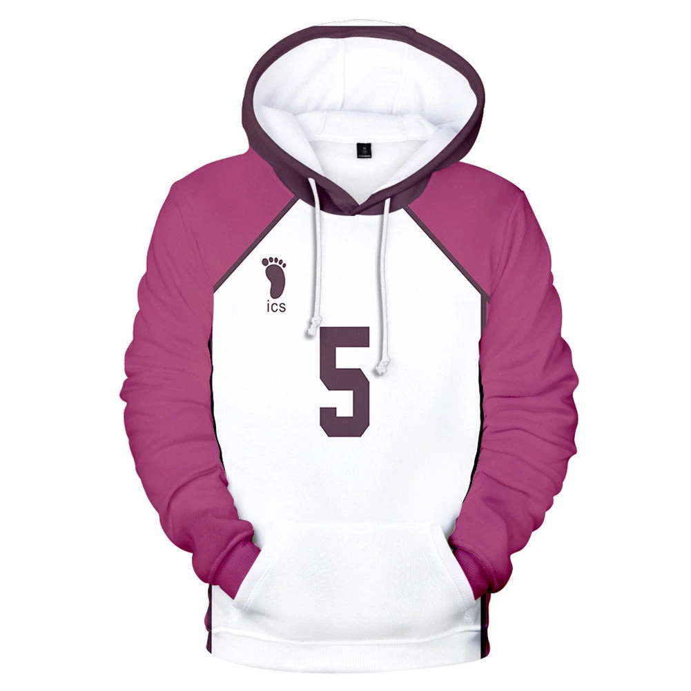 New Cosplaysky New Arrivals Unisex Tendo Satori Cosplay Hoodies Haikyuu!! Pullover 3D Print Jacket Sweatshirt 3 New Cosplaysky New Arrivals Unisex Tendo Satori Cosplay Hoodies Haikyuu!! Pullover 3D Print Jacket Sweatshirt