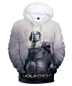 Cosplaygift Men Women Moon Knight Cosplay Hoodie 3D Printed Hooded Sweatshirt