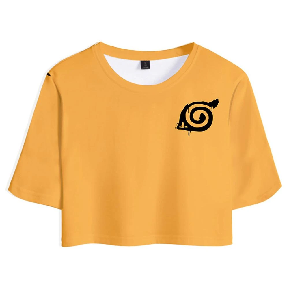 Fandombuy Women Naruto Crop Top Sets Uzumaki Naruto Cosplay Short Sleeve T-shirt Shorts 2 Pieces Sets Casual Clothes 7 Fandombuy Women Naruto Crop Top Sets Uzumaki Naruto Cosplay Short Sleeve T-shirt Shorts 2 Pieces Sets Casual Clothes