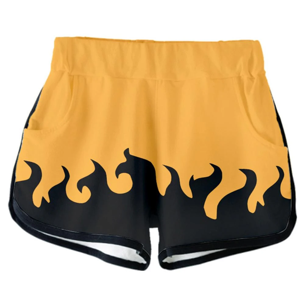 Fandombuy Women Naruto Crop Top Sets Uzumaki Naruto Cosplay Short Sleeve T-shirt Shorts 2 Pieces Sets Casual Clothes 9 Fandombuy Women Naruto Crop Top Sets Uzumaki Naruto Cosplay Short Sleeve T-shirt Shorts 2 Pieces Sets Casual Clothes