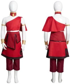 NewCosplay Avatar: The Last Airbender Katara Halloween Carnival Suits Cosplay Costumes For Kids Children