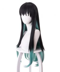 New Cosplaysky New Arrivals Demon Slayer Tokitou Muichirou Cosplay Wig Props