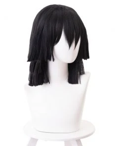 New Cosplaysky New Arrivals Demon Slayer Iguro Obanai Cosplay Wig