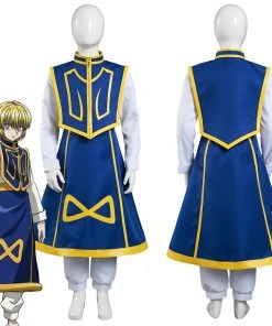 NewCosplay Hunter X Hunter Kurapika Kids Pants Cape Outfits Halloween Carnival Suit Cosplay Costume New Arrivals
