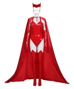 NewCosplay New Arrivals WandaVision2020- Sexy Scarlet Witch Wanda Maximoff Women Outfit Halloween Carnival Costume Cosplay Costume