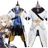 NewCosplay Game Genshin Impact Albedo Outfits Halloween Carnival Costume Cosplay Costume