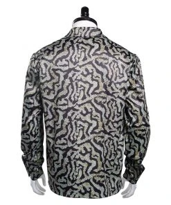 NewCosplay Tiger King Joe Exotic Print Shirt Cosplay Costume