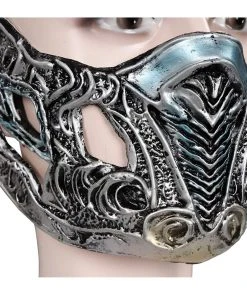 NewCosplay Mortal Kombat Sub-Zero Mask Masquerade Halloween Party Costume Props Cosplay Latex Masks Helmet