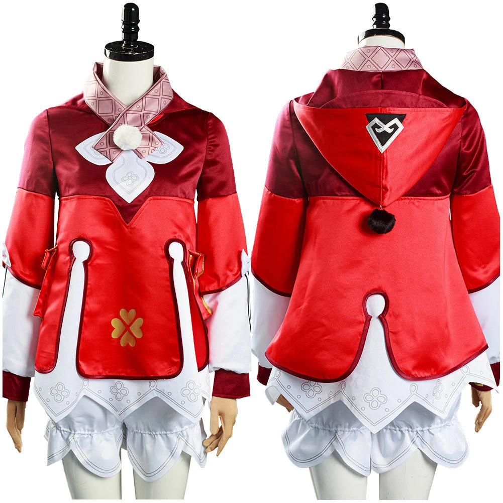 NewCosplay Game Genshin Impact Klee Coat Hat Outfits Halloween Carnival Suit Cosplay Costume New Arrivals 14 NewCosplay Game Genshin Impact Klee Coat Hat Outfits Halloween Carnival Suit Cosplay Costume New Arrivals