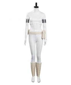 NewCosplay Adult And Kids Star Wars Padme Amidala Outfits Halloween Carnival Suit Cosplay Costume
