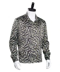 NewCosplay Tiger King Joe Exotic Print Shirt Cosplay Costume
