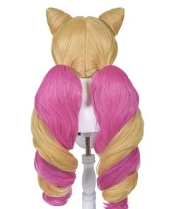 NewCosplay League Of Legends LoL Gwen Heat Resistant Synthetic Hair Carnival Halloween Party Props Cosplay Wig