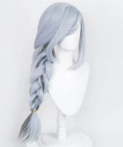 NewCosplay Genshin Impact Shen He Heat Resistant Synthetic Hair Carnival Halloween Party Props Cosplay Wig