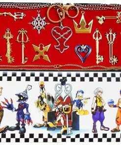 NewCosplay New Arrivals Kingdom Hearts 2 II Keychain Pendant Necklace Set Box Cosplay Accessaries 7 NewCosplay New Arrivals Kingdom Hearts 2 II Keychain Pendant Necklace Set Box Cosplay Accessaries